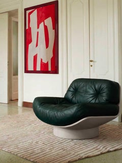 Sillón Lounge Lalea, hecho a mano en Italia