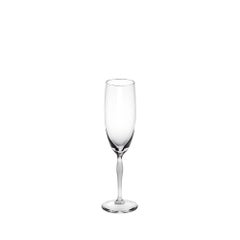 Lalique 100 Points Champagne Flute in Clear Crystal