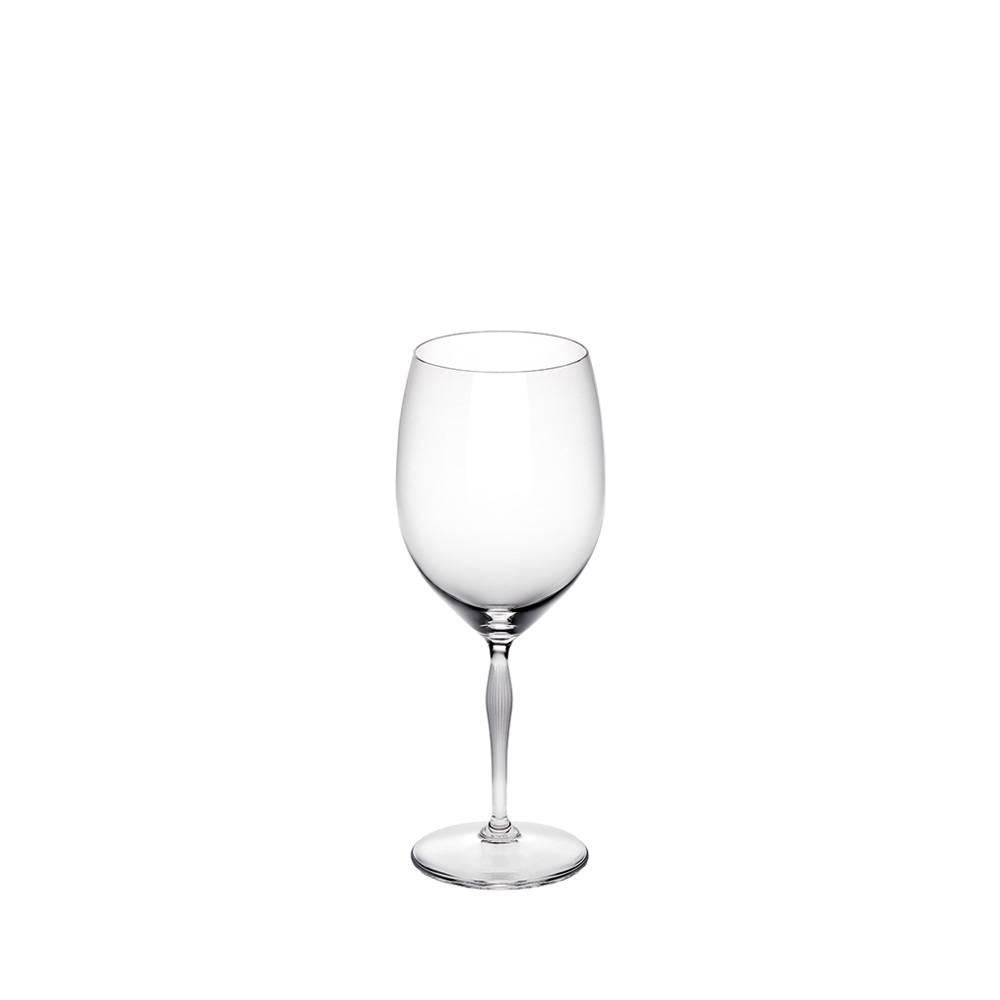 Lalique 100 Points Wine/Bordeaux Glass in Clear Crystal