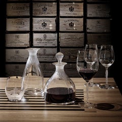 Lalique 100 Points Wine Decanter in Clear Crystal