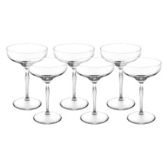 Lalique 6 x 100 Points Champagne Coupes