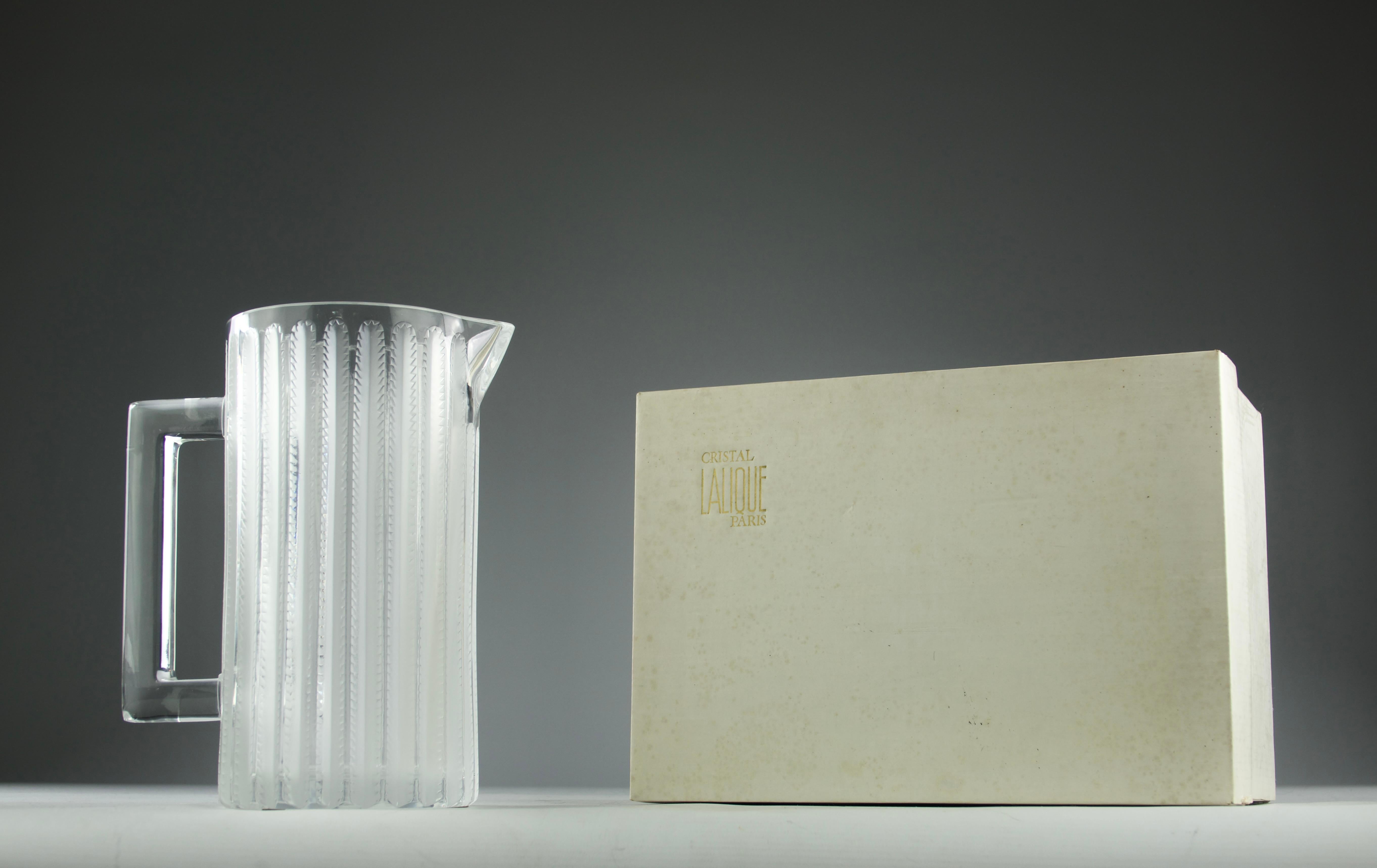 Lalique dopo René Lalique, Servizio da acqua in cristallo 