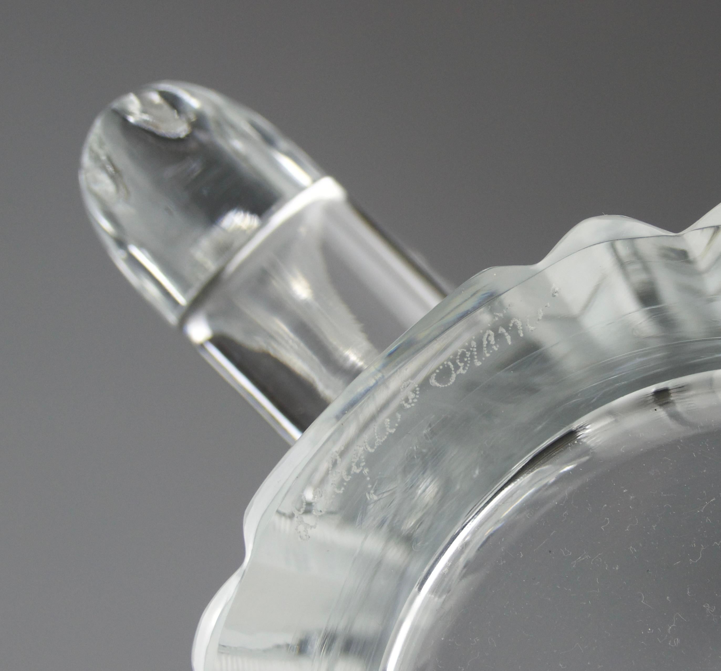 Lalique dopo René Lalique, Servizio da acqua in cristallo 