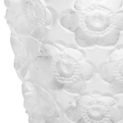 Lalique Anemones Votive in Clear Crystal