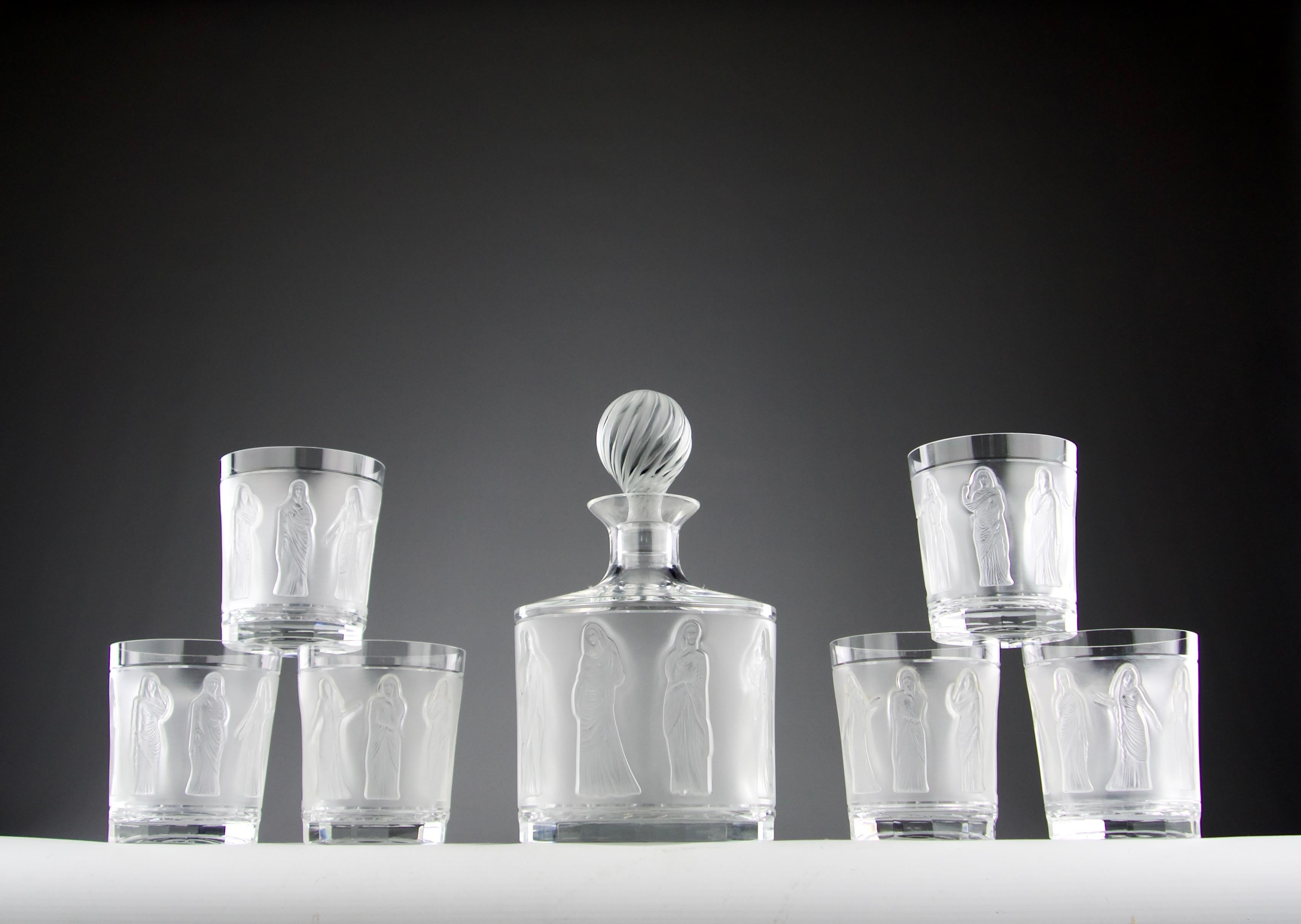 Magnífico servicio de whisky 