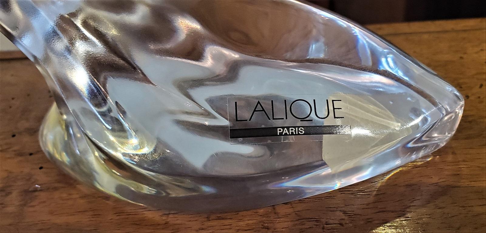 Lalique Arms Up Acrobat Nude Figure 1