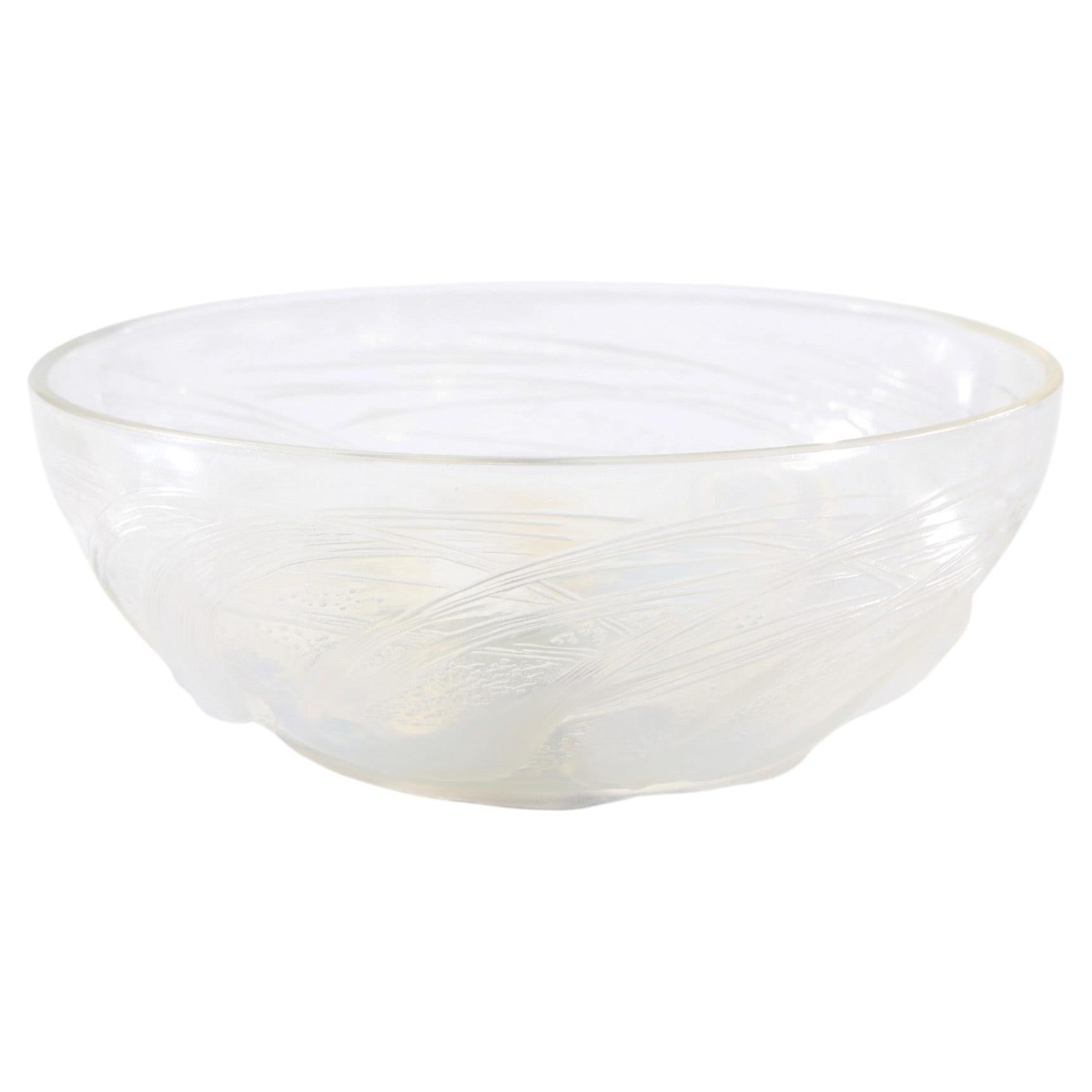 Lalique Art Deco Calypso Glass Bowl