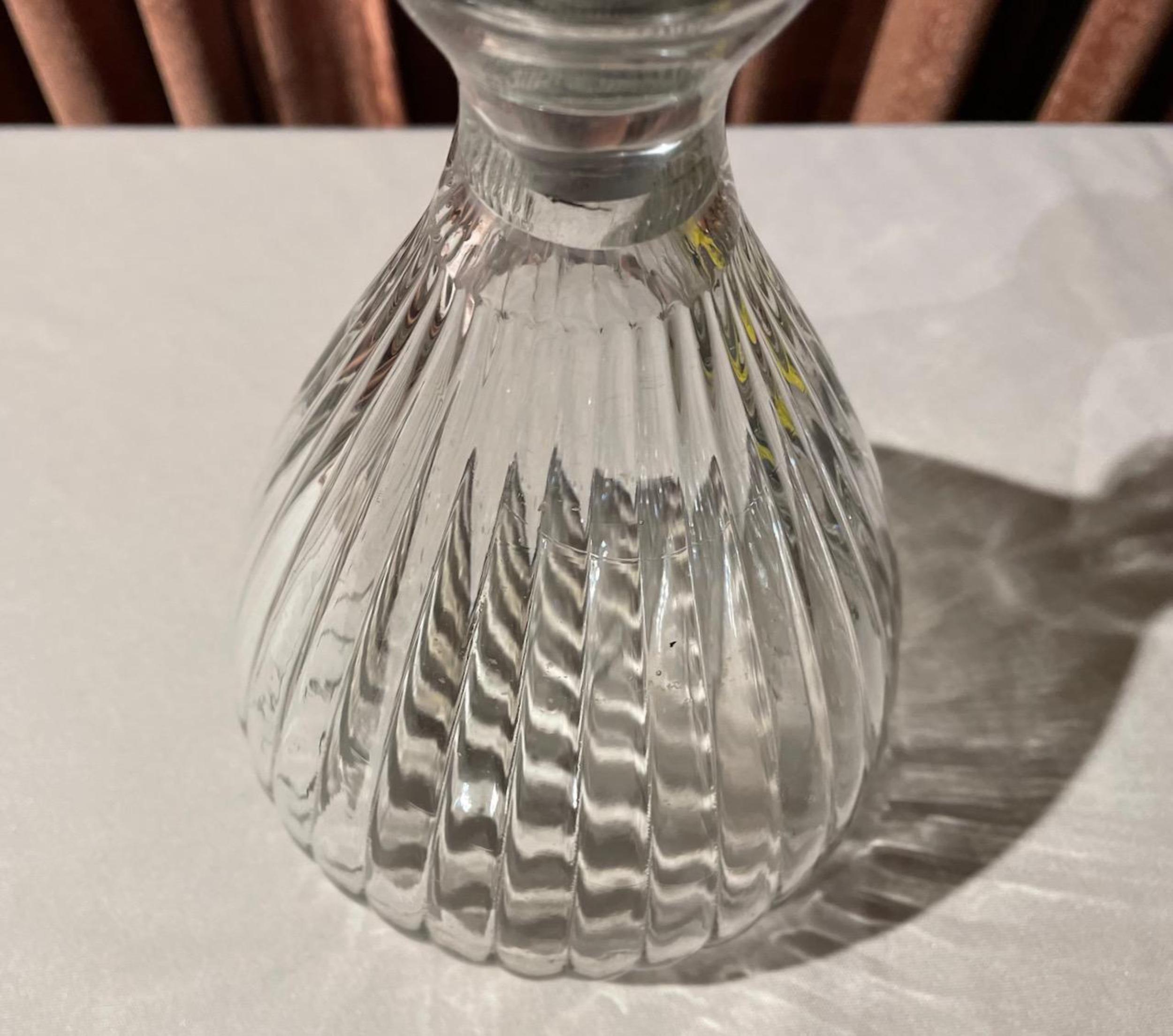 Français Lalique Art Deco, carafe à liqueur Marie Brizard en vente