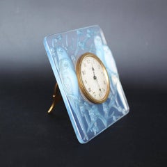 Lalique Art Deco Inseparables Clock