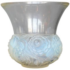 Lalique Art Deco Renoncules Vase