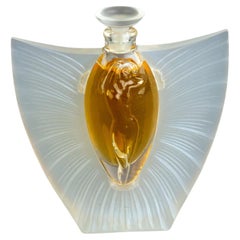 Vintage Lalique Art Nouveau Style French Scent Perfume Bottle
