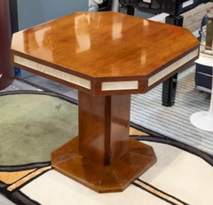 LALIQUE ATLANTIQUE, pedestal table