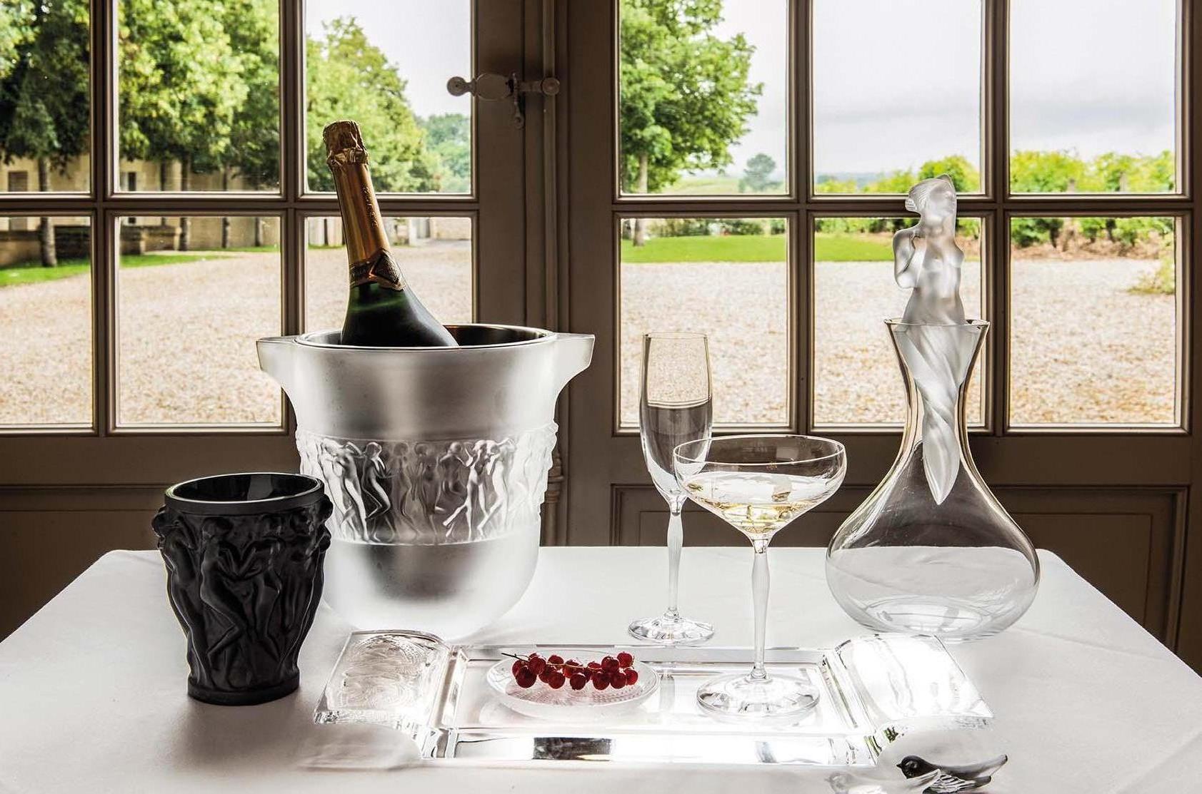 lalique champagne bucket