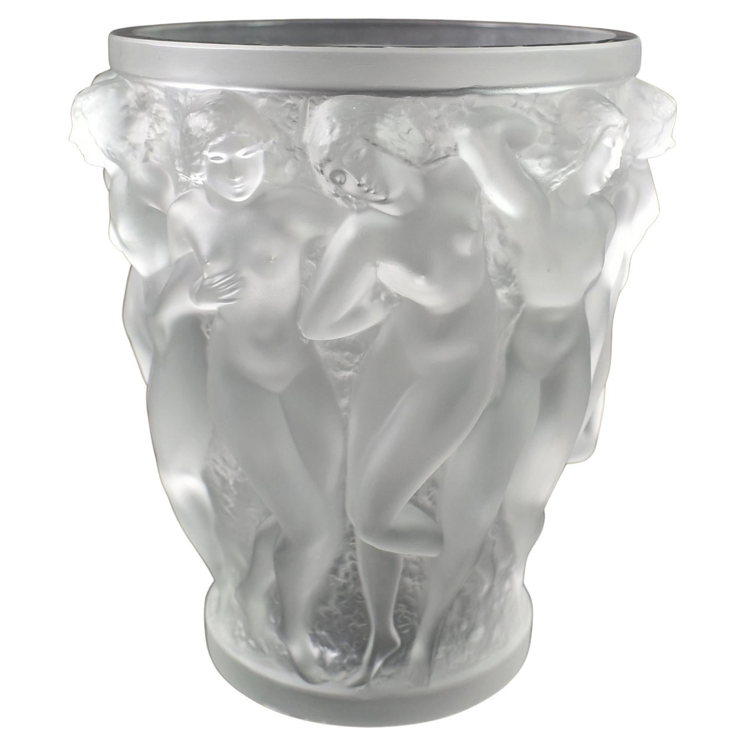 Lalique Bacchantes Vase For Sale