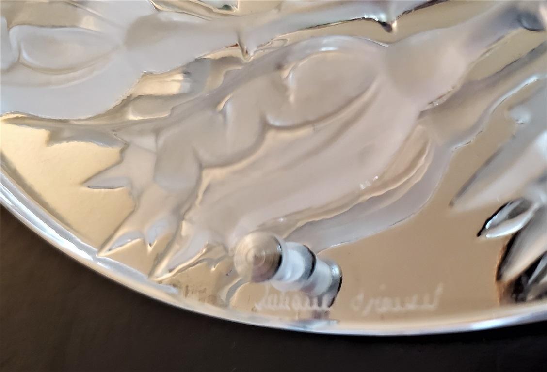 Lalique Boutons de Roses Table Mirror 4