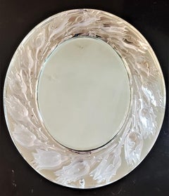 Espejo de mesa Lalique Boutons de Roses
