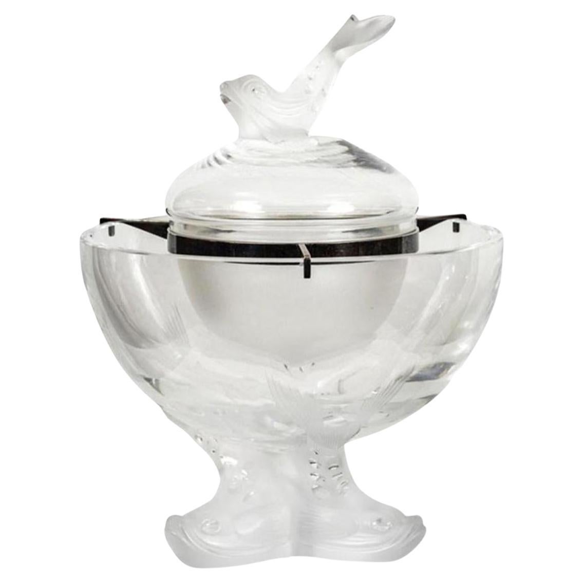 Lalique Caviar Bowl "Igor"