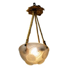 Lalique Ceiling Lamp Dalias Model