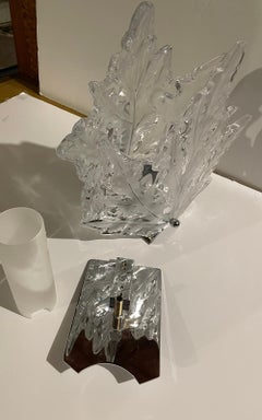 Lalique "Champs Elysees" wall sconces