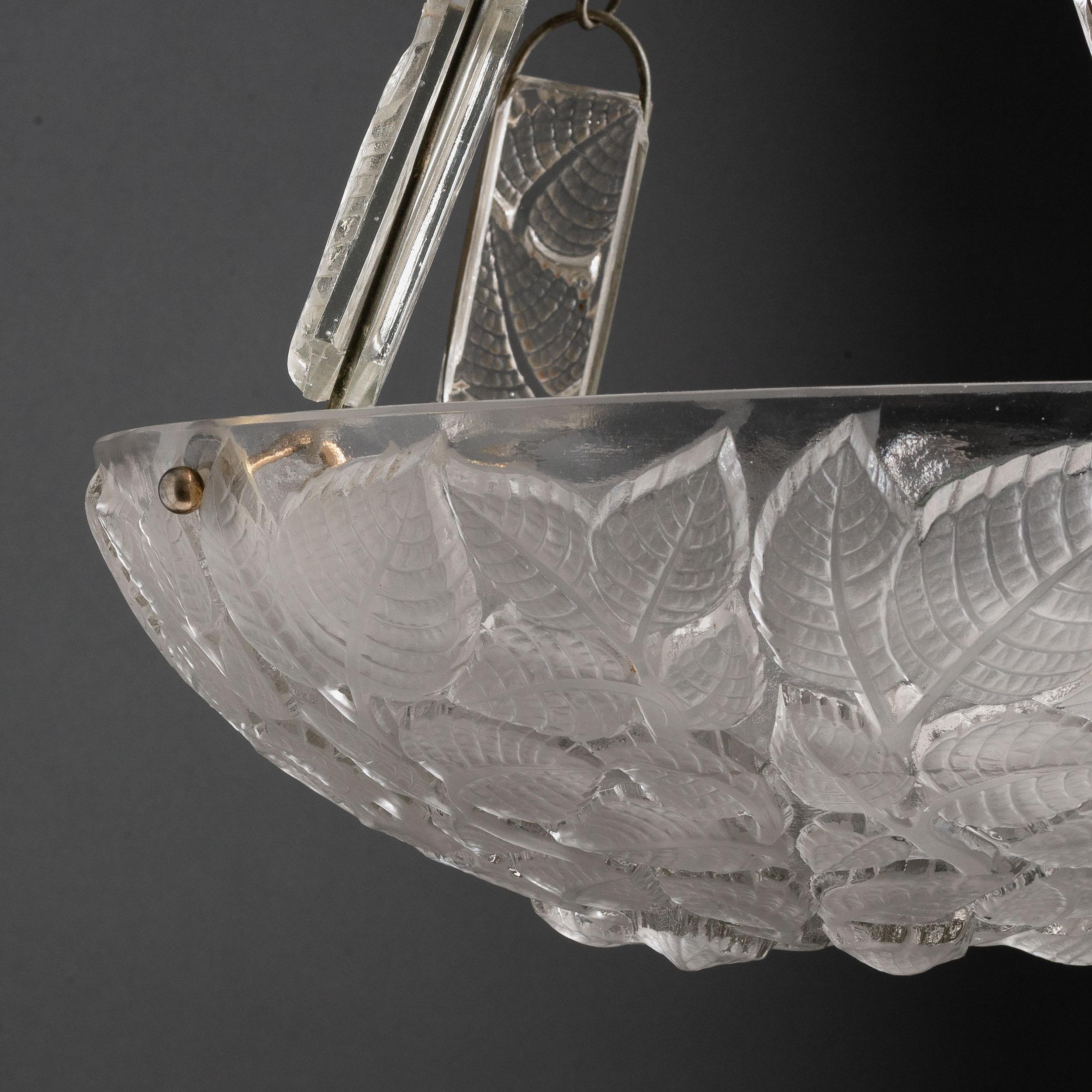 Plafoniera 'Charmes' di Lalique in vendita 3