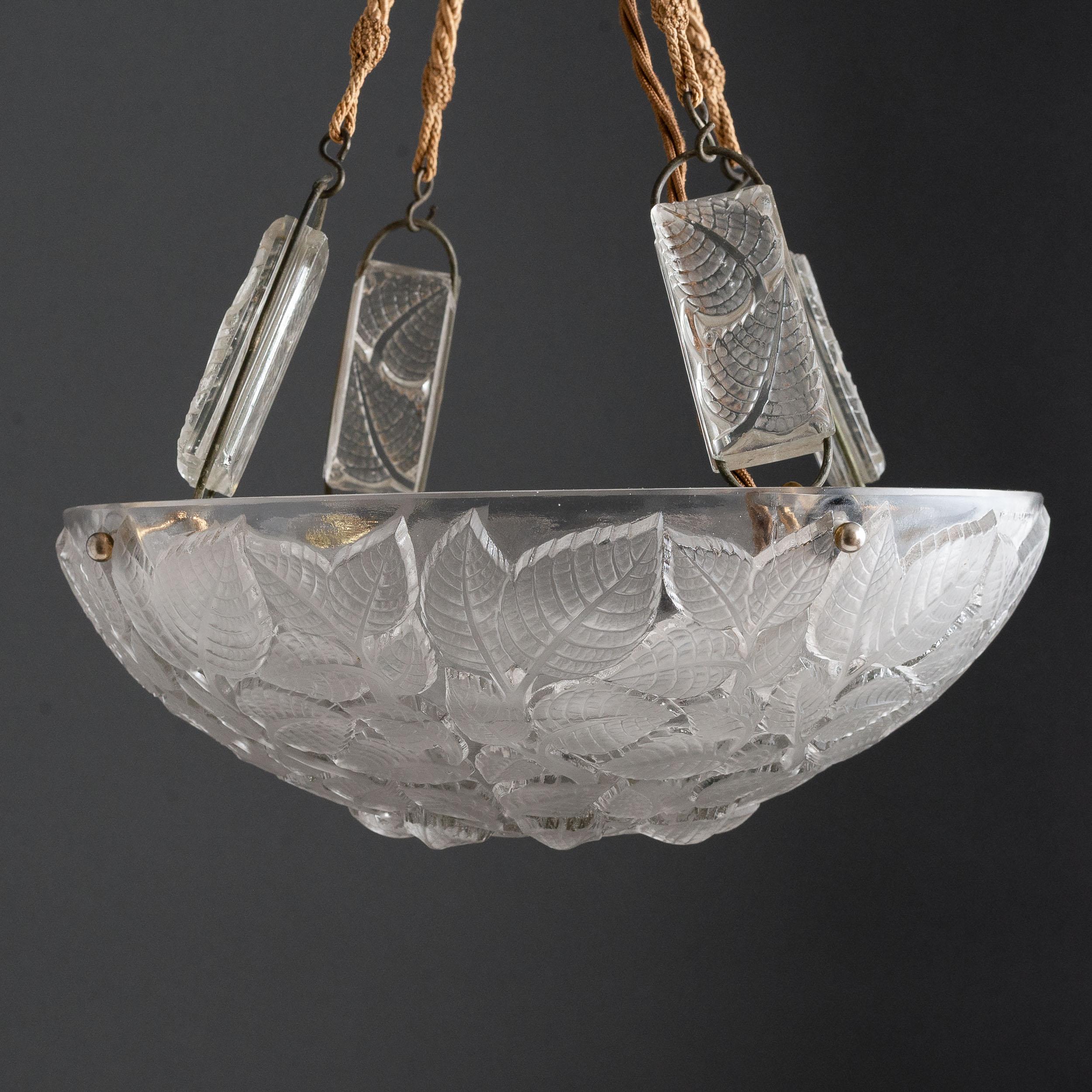 Plafoniera 'Charmes' di Lalique in vendita 4