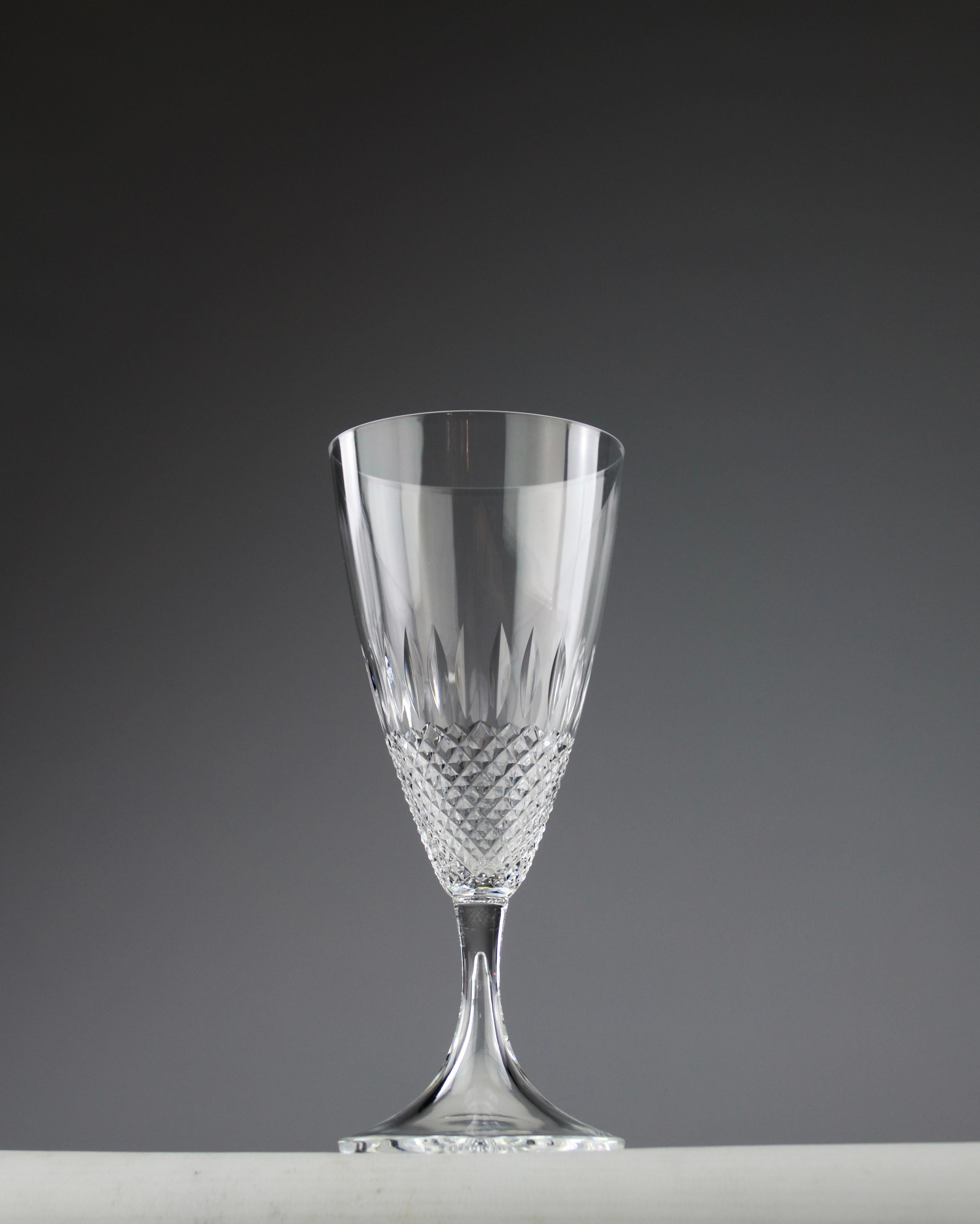 Fine XX secolo Lalique, Flauti da champagne modello 
