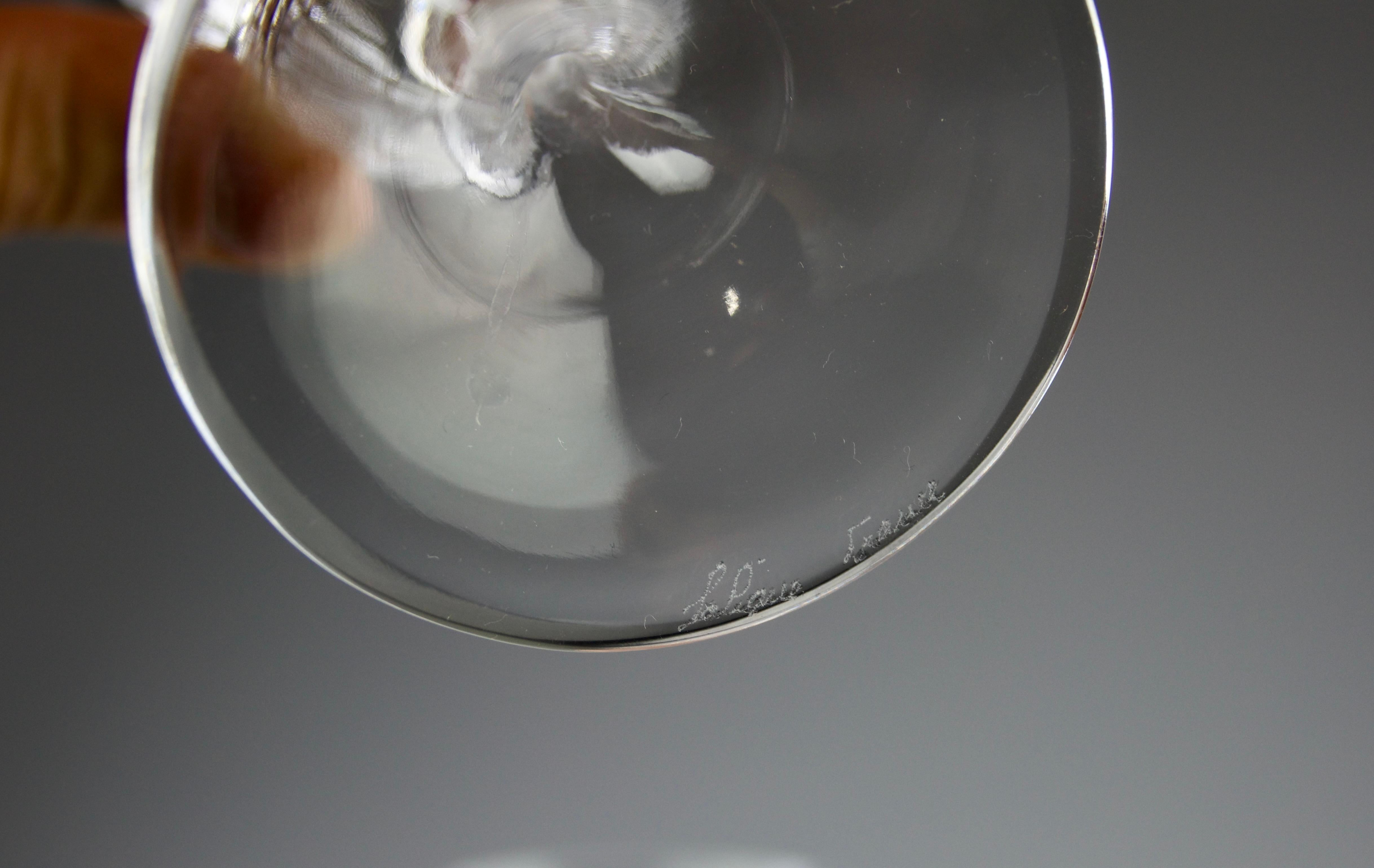 Lalique, Servicio de Cristal Modelo 