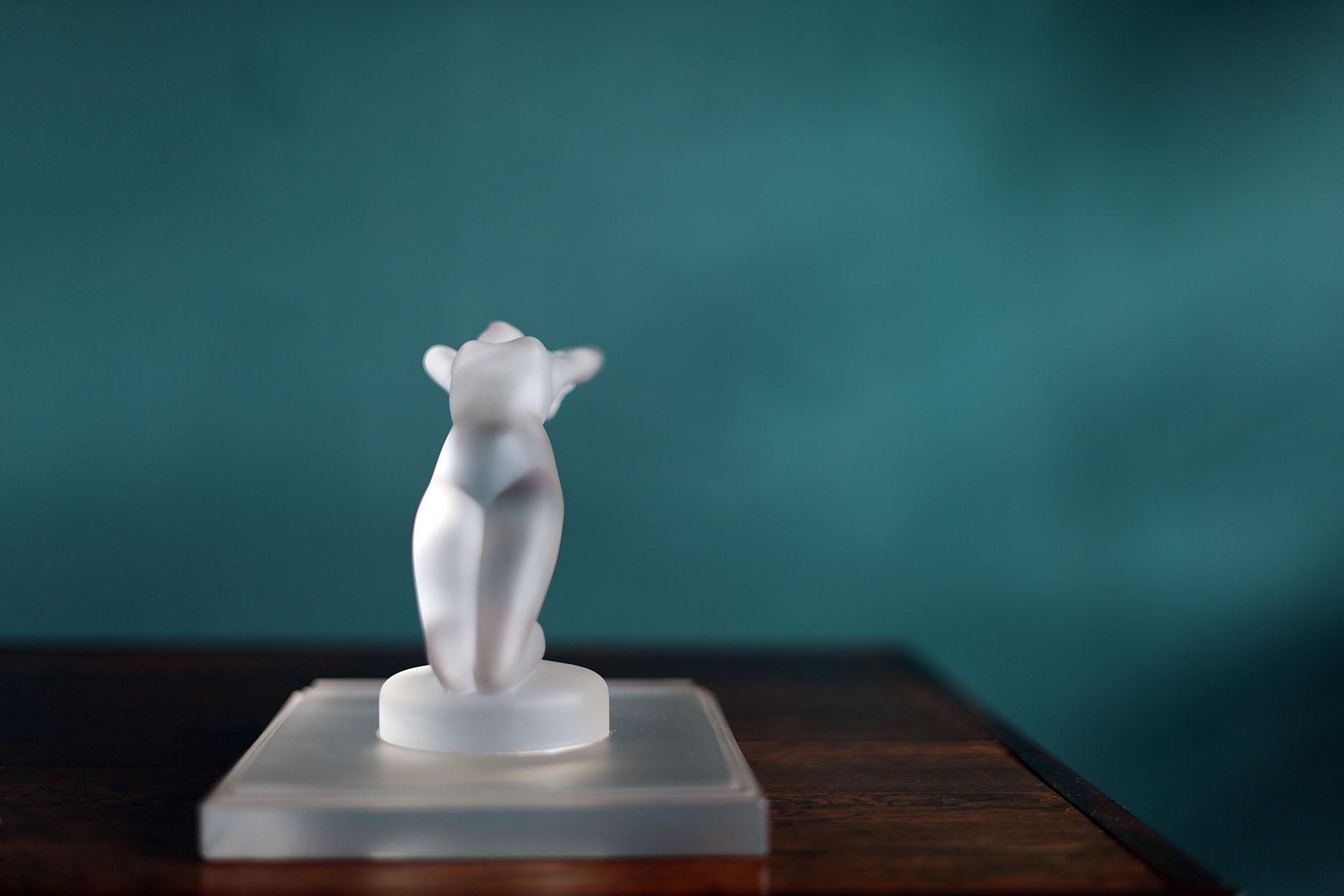 Serre-livres Lalique chrysis 2