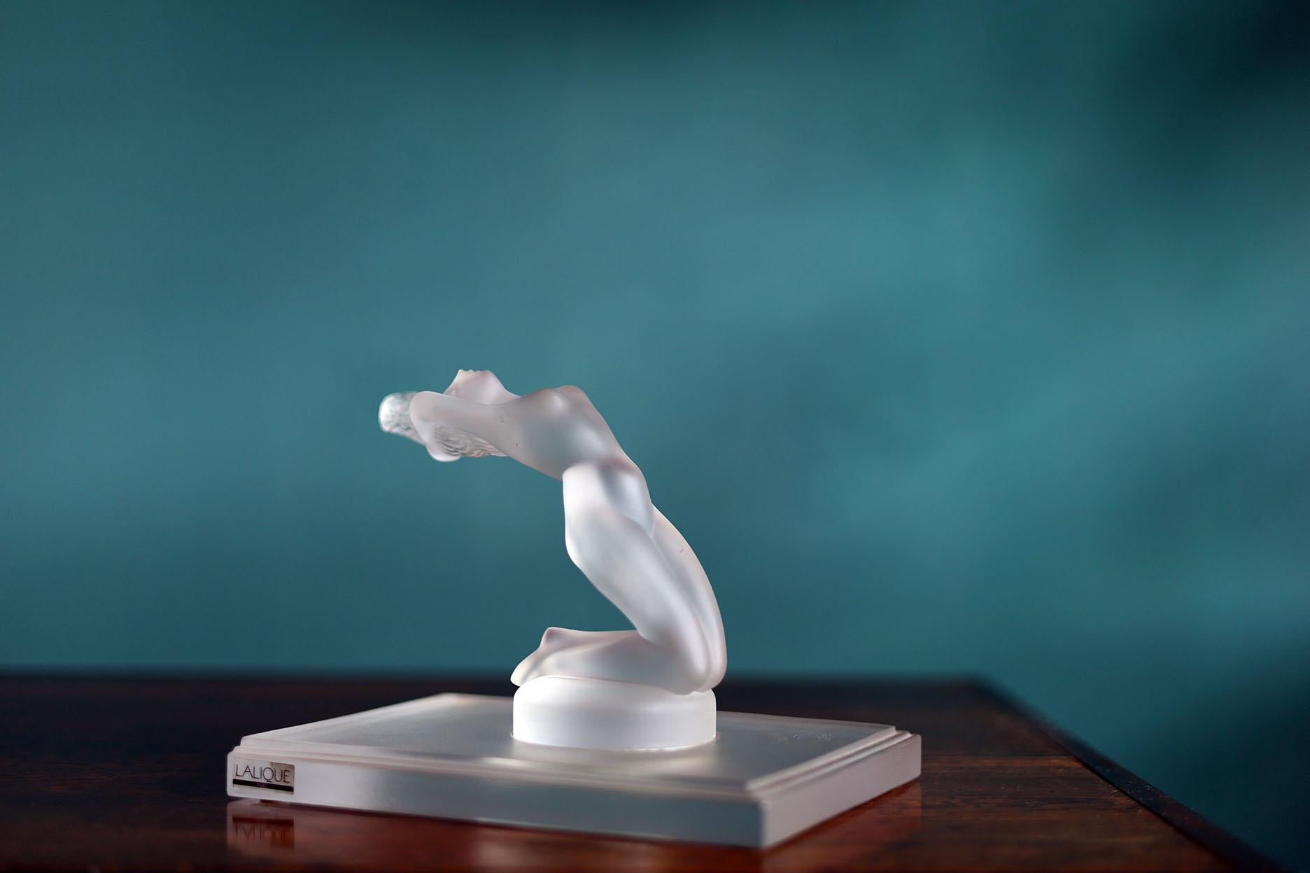Serre-livres Lalique chrysis 3