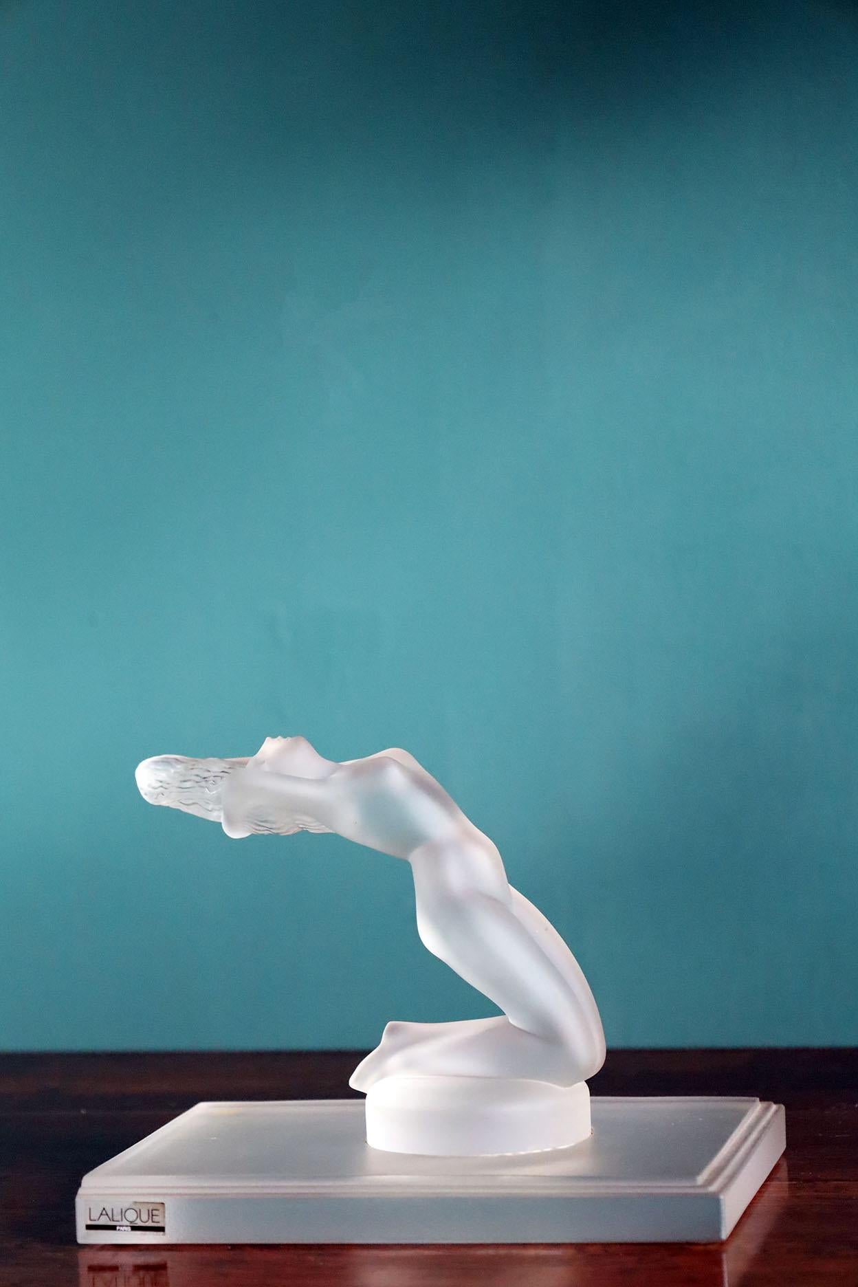 Serre-livres Lalique chrysis 7