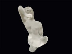 Lalique Clear Crystal Small Aphrodite Sculpture