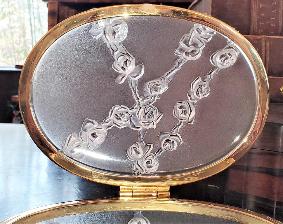 Art Deco Lalique Coppellia Jewelry Box
