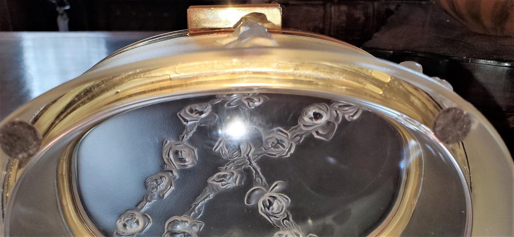 Lalique Coppellia Jewelry Box In Good Condition In Dallas, TX