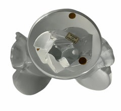 Lalique Crystal Ariane Doves Sculptures