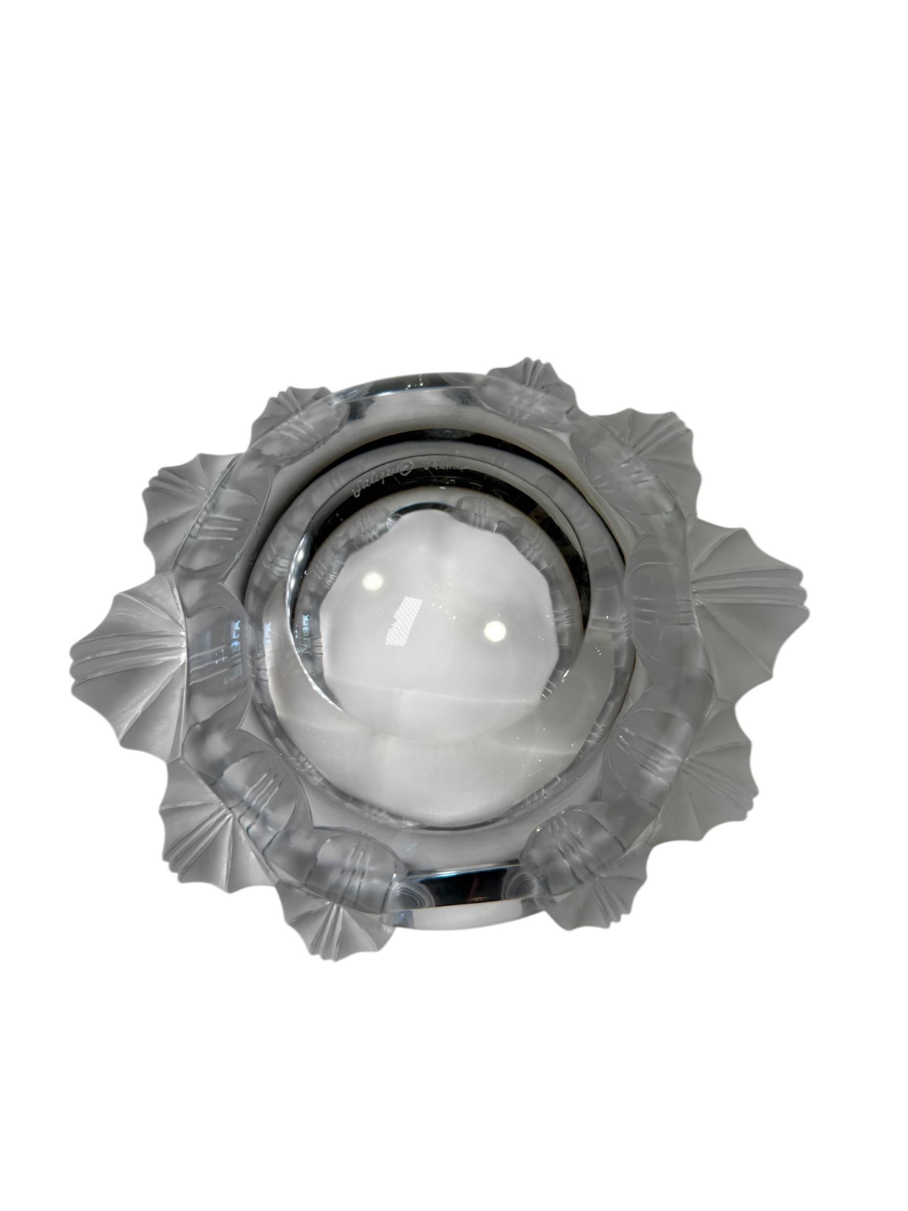 Lalique Crystal “Athena” Cigar Ashtray For Sale 7