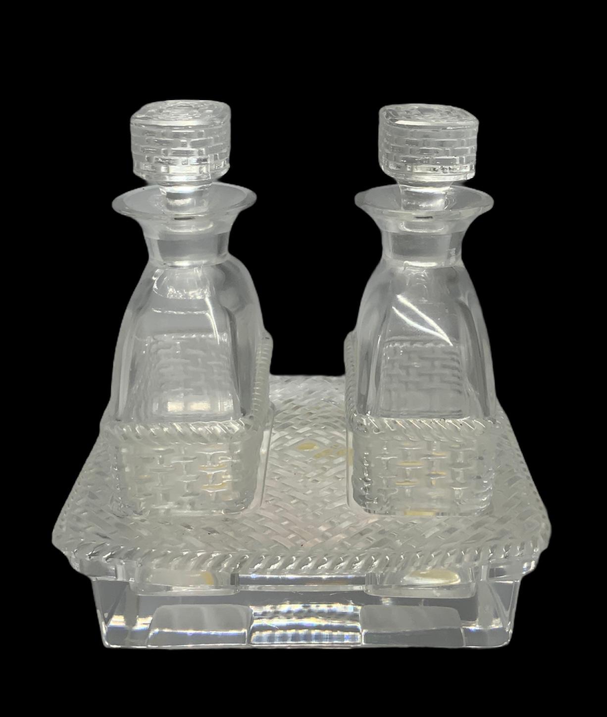 crystal vinegar bottle