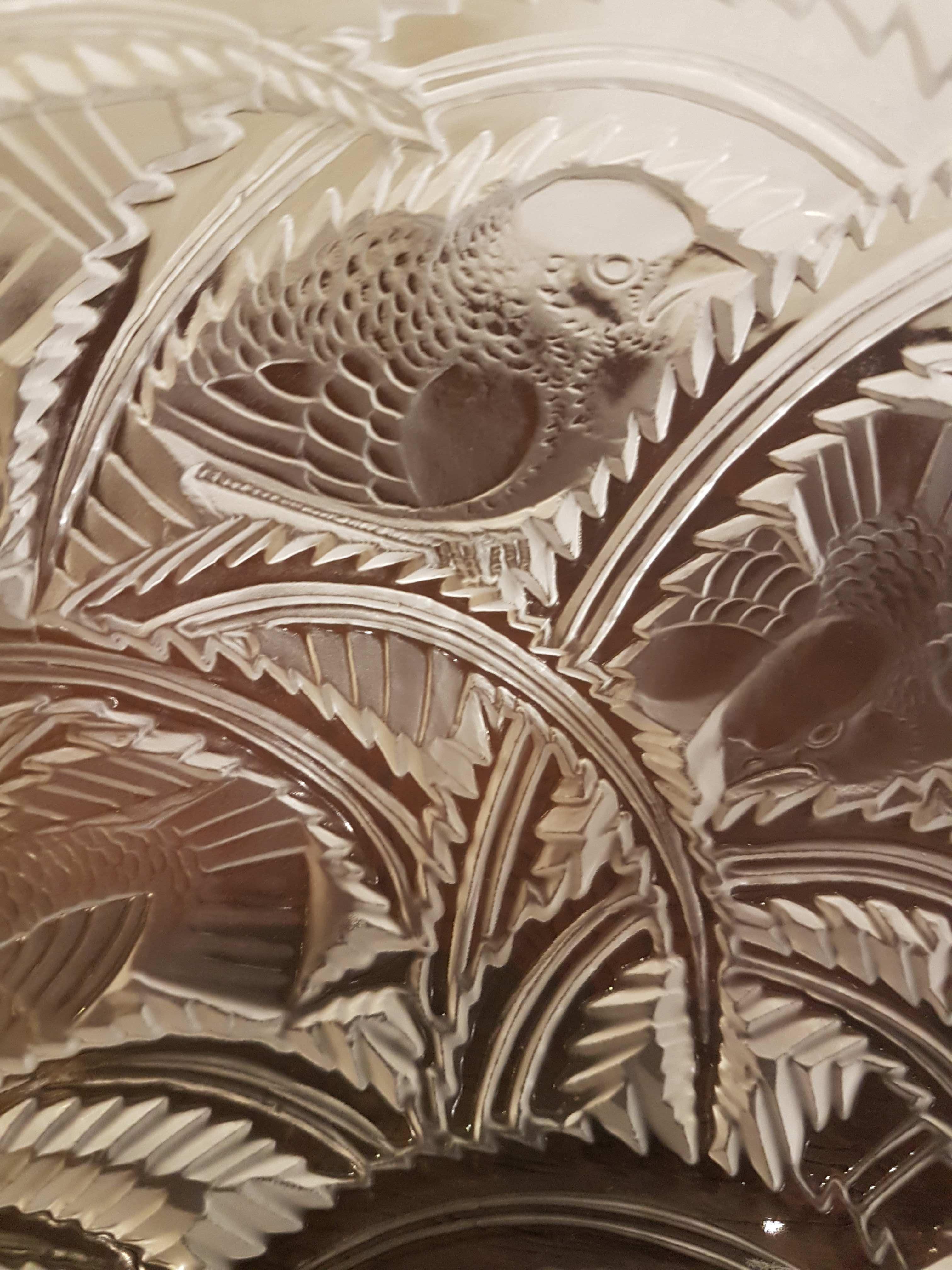 Art Deco Lalique Crystal Bowl 