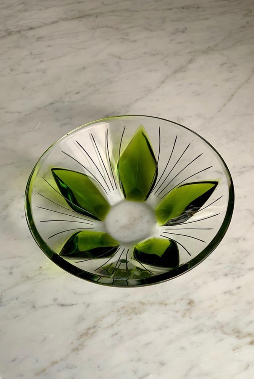Art Nouveau Lalique Crystal Bowl