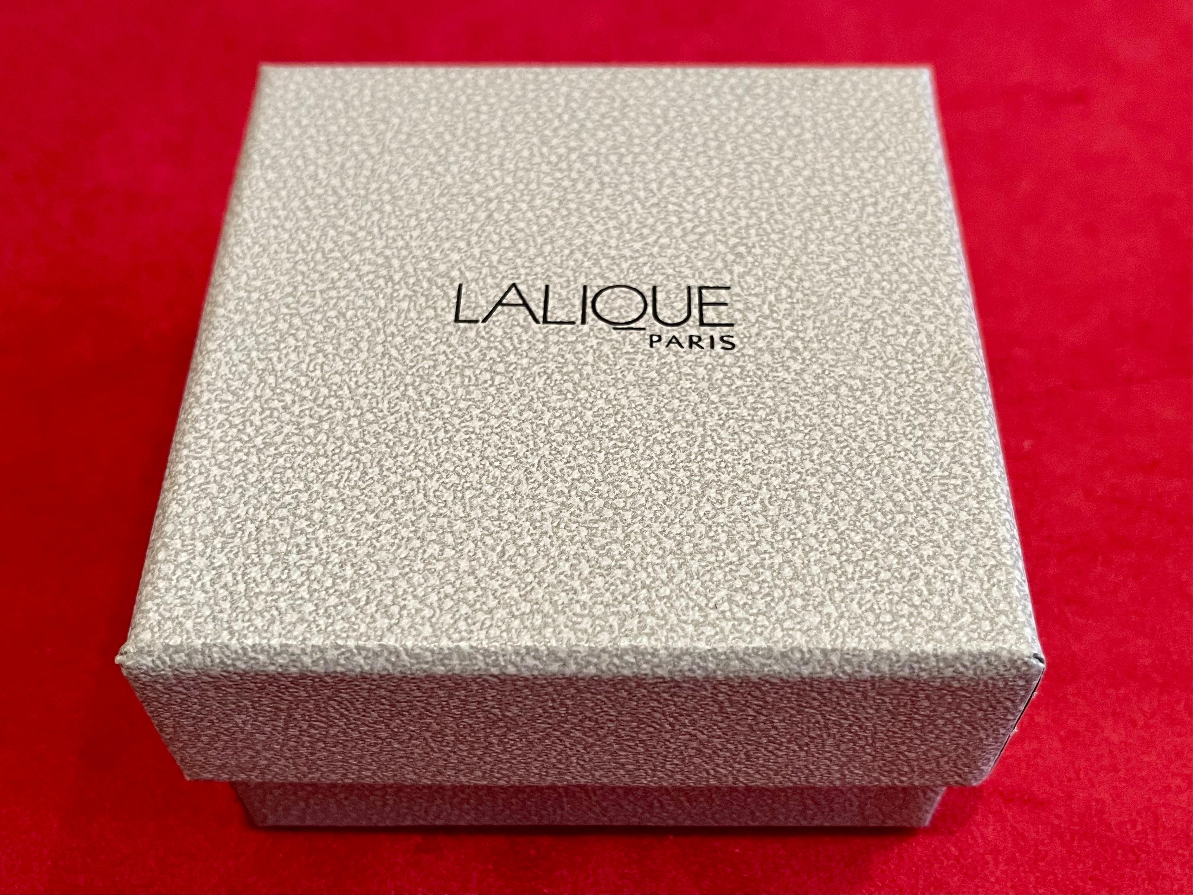 20th Century Lalique - Crystal Brooch / Pin's Cabochon