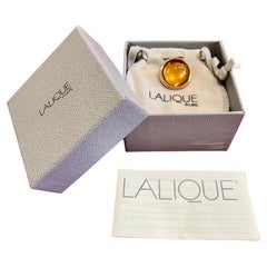 Lalique - Crystal Brooch / Pin's Cabochon