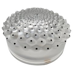 Lalique Crystal Cactus Vanity Powder Box