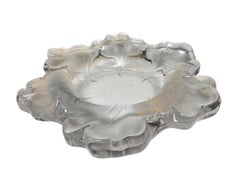 Lalique Crystal Capucines Centerpiece Bowl