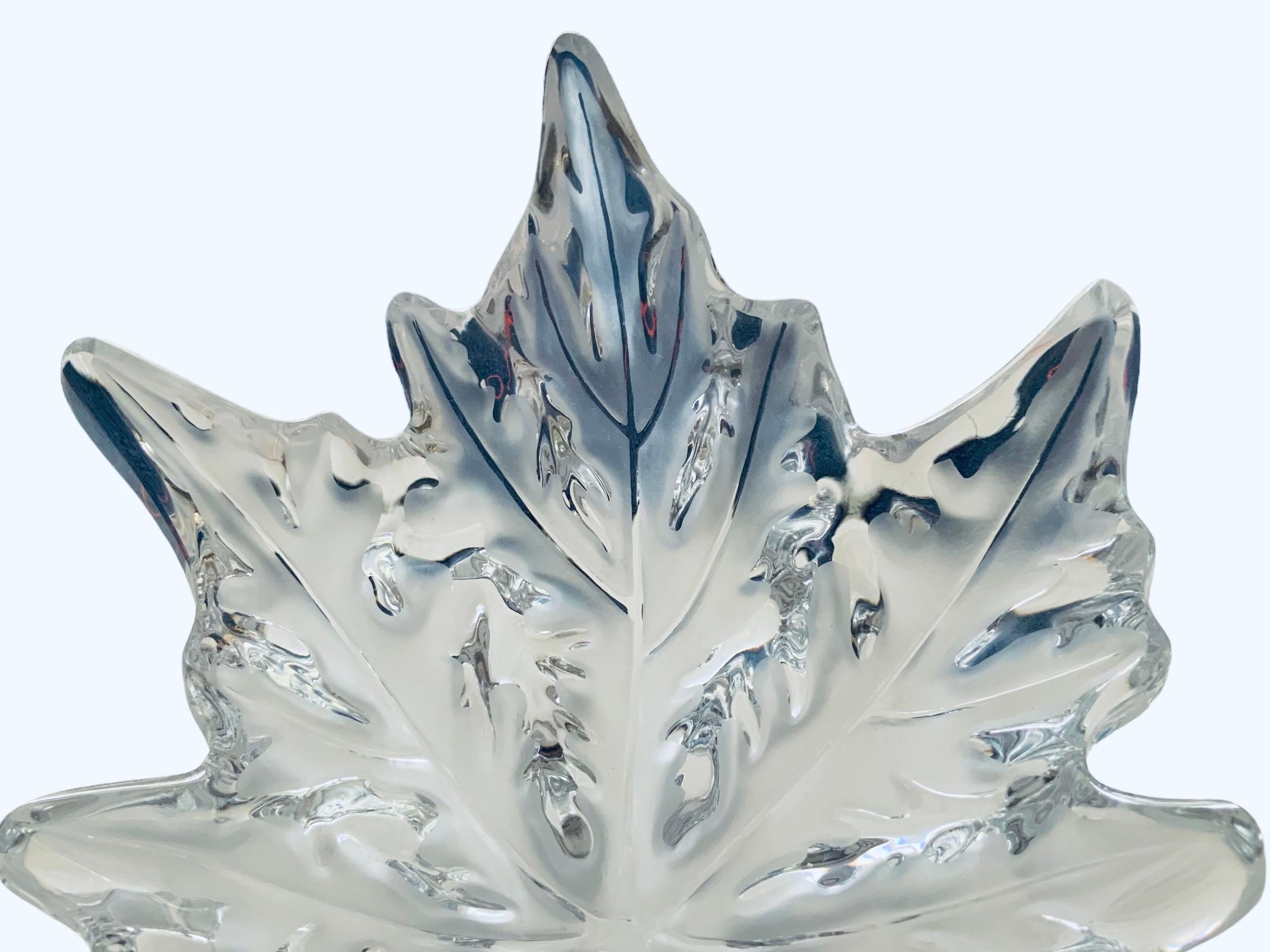 Lalique Crystal Champs-Elysees Bowl Vase For Sale 3