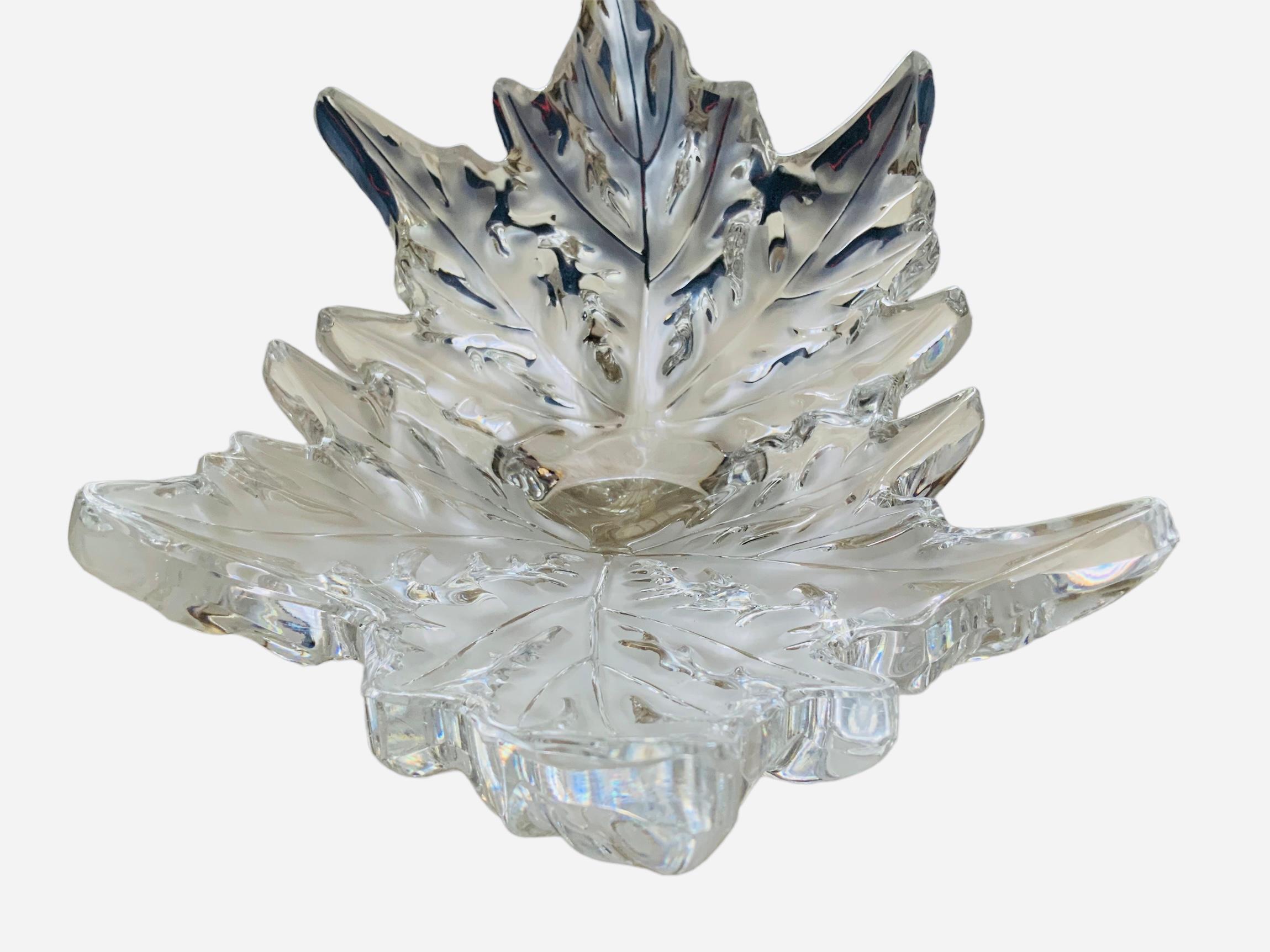 Lalique Crystal Champs-Elysees Bowl Vase For Sale 4