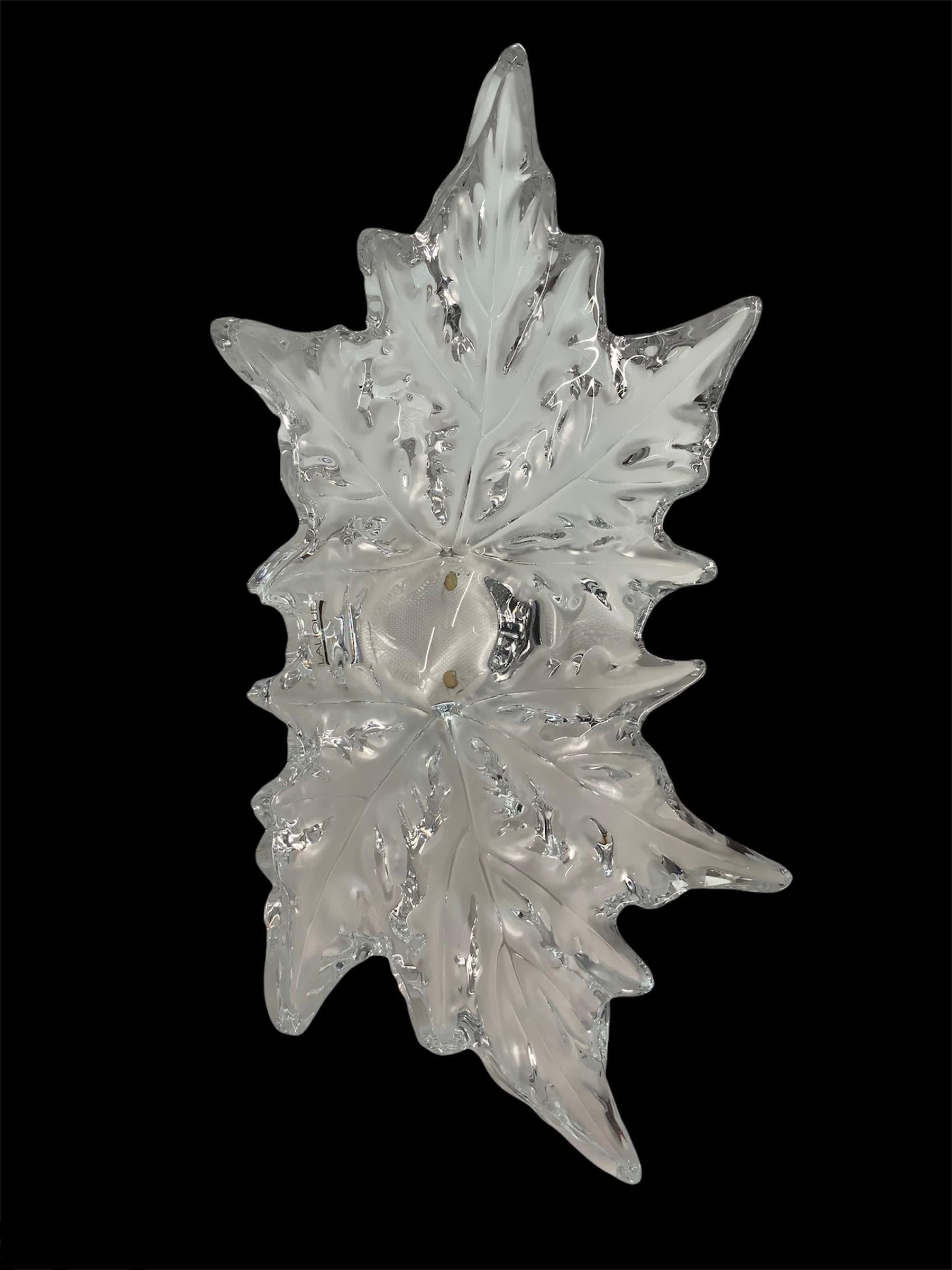 Vase en cristal de Lalique Champs-Elysées en vente 6