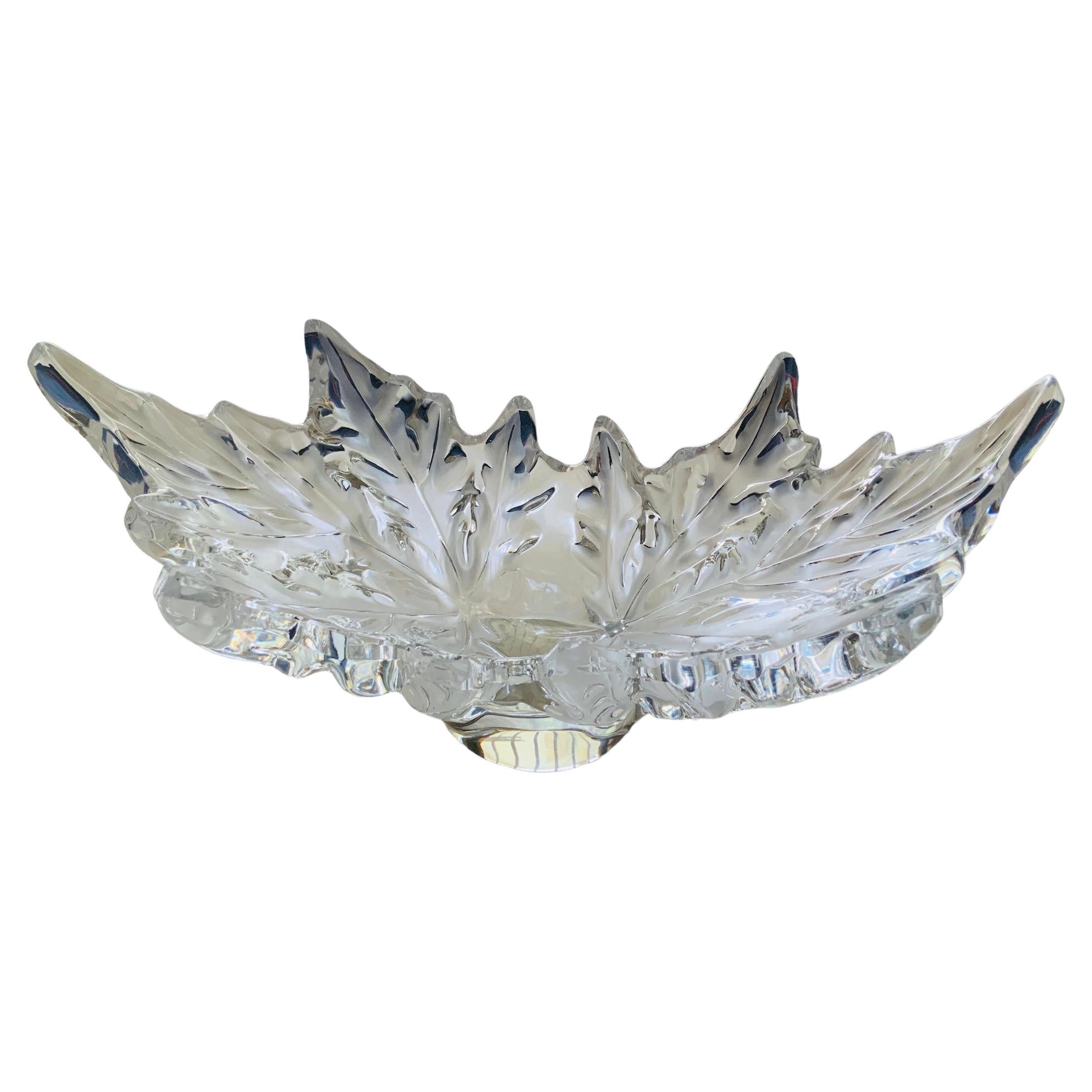 Lalique Crystal Champs-Elysees Bowl Vase