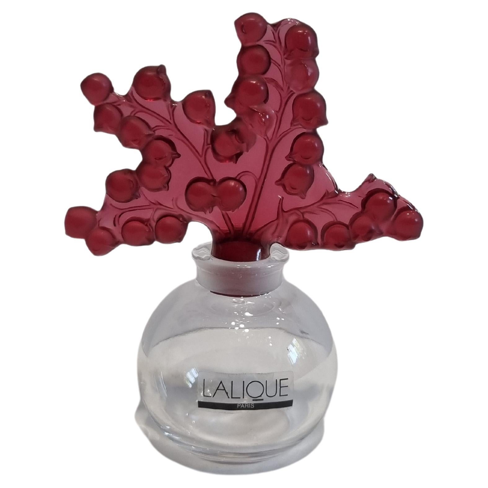 Flacon de parfum en cristal Lalique « Clairefontaine » Édition spéciale, France, 2013 en vente