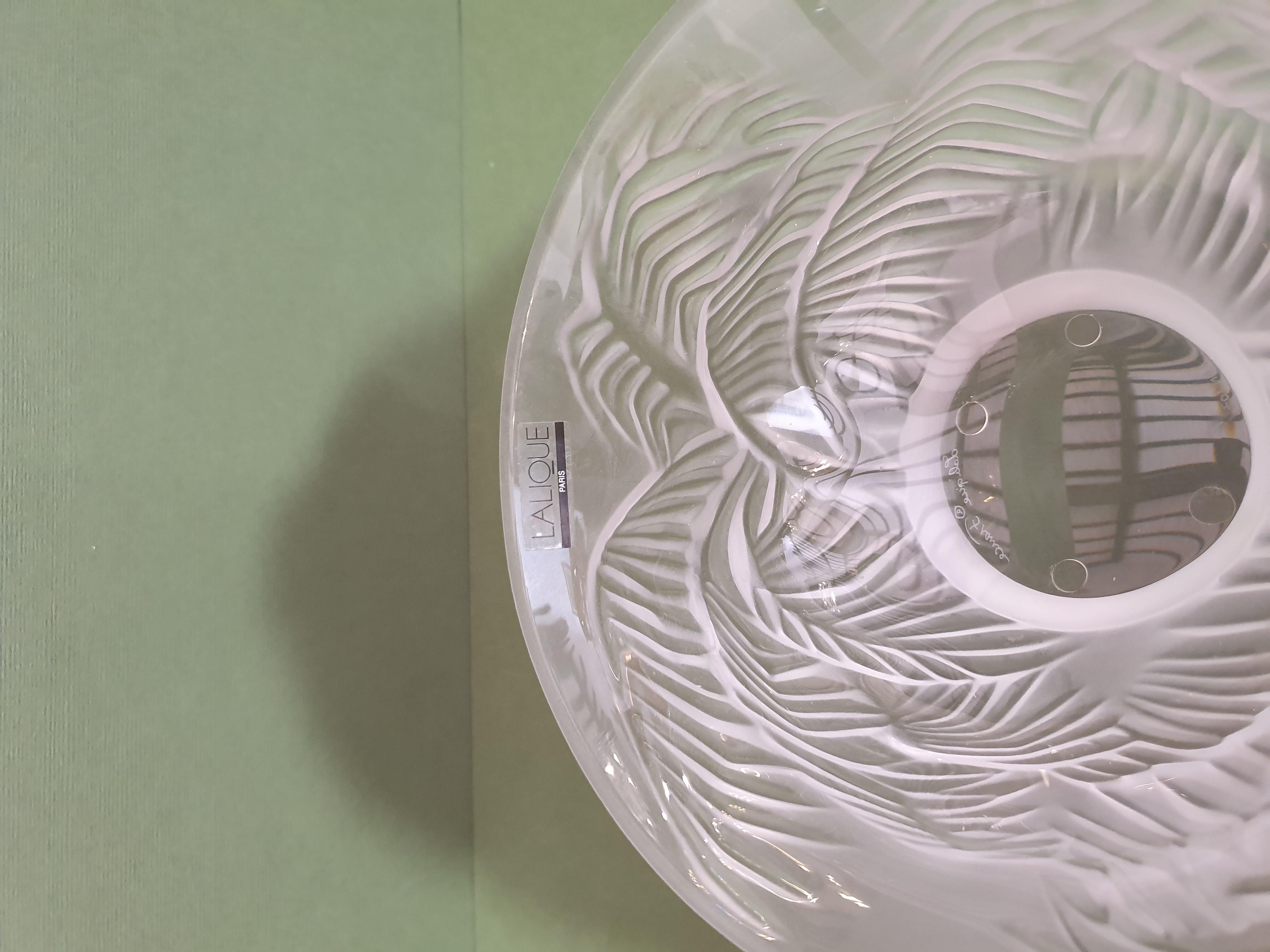 lalique crystal bowl vintage