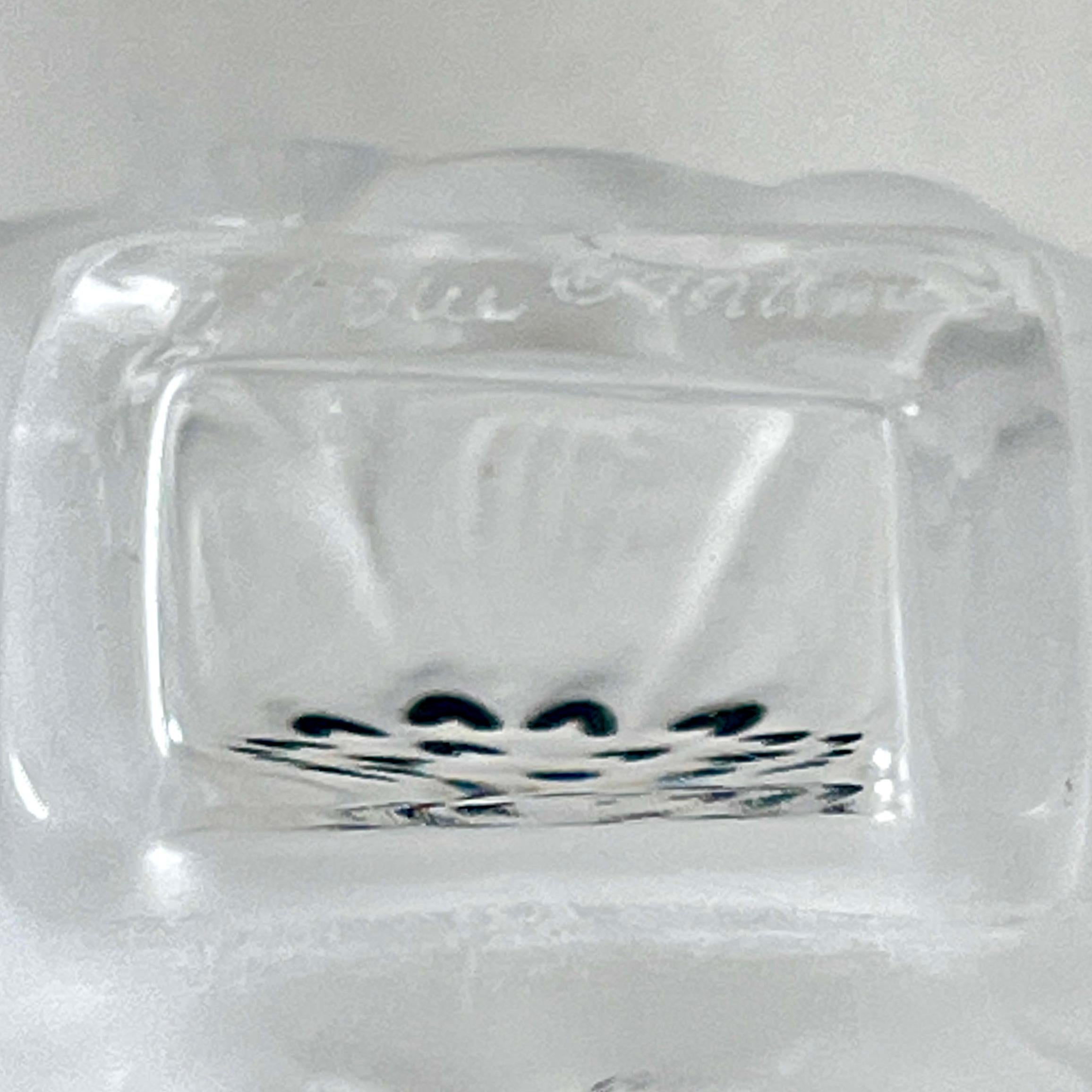 Bottiglia di profumo di cristallo Lalique Dahlia in vendita 1