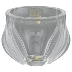 Lalique Crystal "Deux Tulipes" Vase